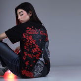 Warrior Princess In Black T-Shirt