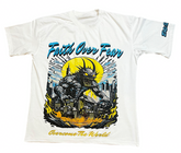 Overcome The World In White T-Shirt