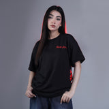Warrior Princess In Black T-Shirt